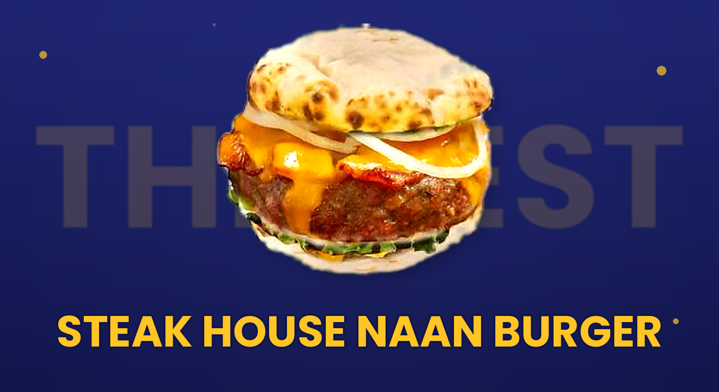 Steakhouse Naan Burger